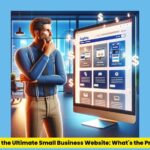 small business website cost